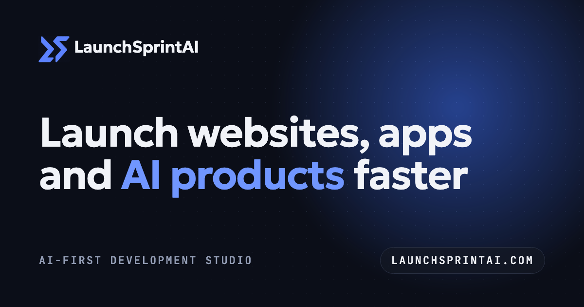 LaunchSprintAI screenshot